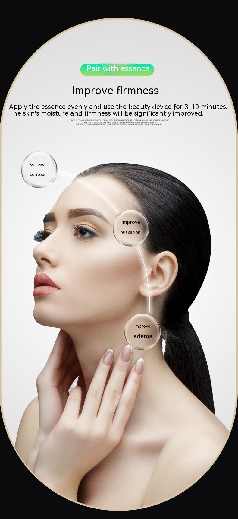 New Face Slimming Massage Instrument Mini Portable Face Lifting And Tightening Device