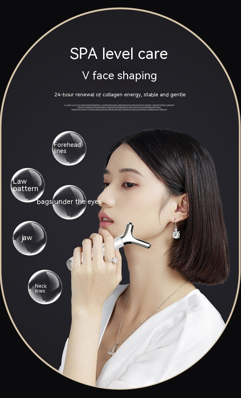 New Face Slimming Massage Instrument Mini Portable Face Lifting And Tightening Device
