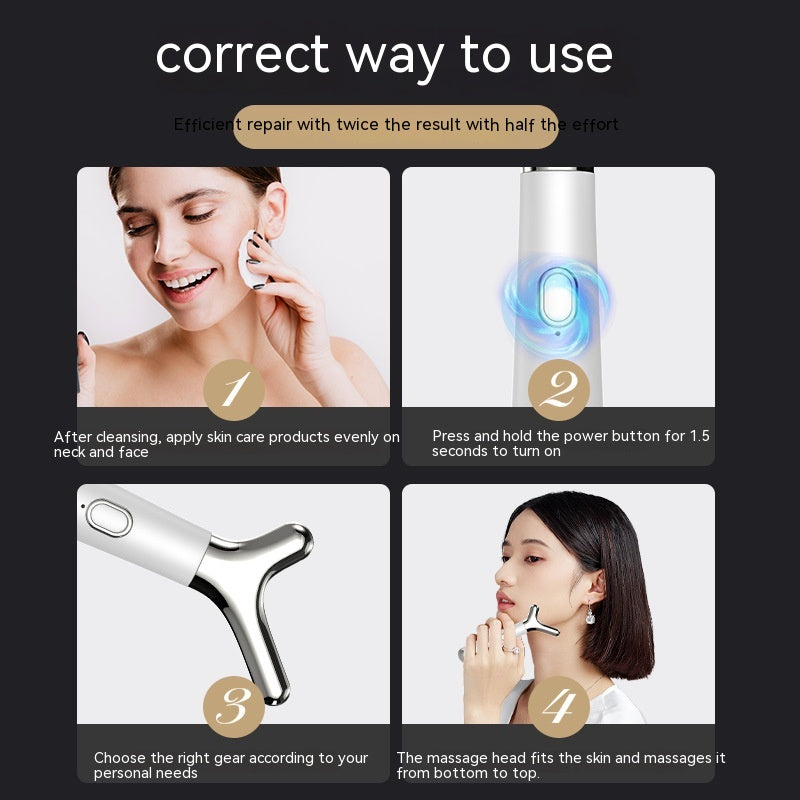 New Face Slimming Massage Instrument Mini Portable Face Lifting And Tightening Device
